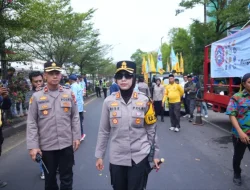 Kawal Aksi Buruh TKBM, Kapolres Hadir Langsung Pastikan Unjuk Rasa Berjalan Damai