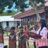 Antusiasme Tinggi Warnai Upacara Hardiknas di SD Naena Kekwa Bersama Satgas TMMD Kodim 1710/Mimika