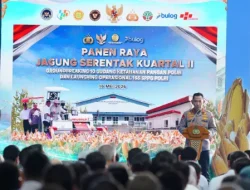 Panen Raya di Tuban, Presiden Prabowo Apresiasi Peran Polri Wujudkan Ketahanan Pangan Nasional