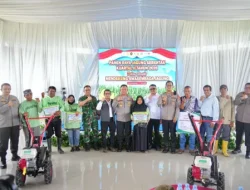 Perkuat Ketahanan Pangan Nasional, Polda Kaltim Gelar Panen Raya Kuartal II Tahun 2026