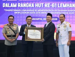 Serahkan Sertipikat Hak Pakai Untuk Lemhannas RI, Menteri Nusron: Perkuat Kepastian Hukum Aset Negara