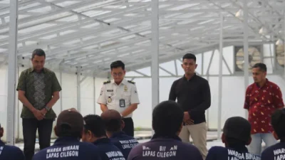 Menanam Harapan, Memanen Kemandirian: Warga Binaan Lapas Cilegon Ikuti Pelatihan Hidroponik Rakit Apung