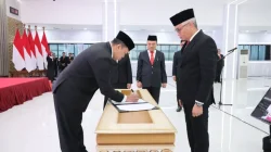 Lantik 130 Pejabat, Menteri ATR/Kepala BPN: Berikan Manfaat dan Pelayanan Yang Adil Bagi Masyarakat