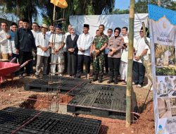 Dukung Pembangunan Ibadah, Danramil 01/Tambun Hadiri Groundbreaking Mushola di Lambangsari