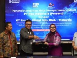 Pos Indonesia dan GT Empire Global Perkuat Kolaborasi Distribusi Lintas Negara Indonesia–Malaysia