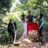 Satgas TMMD Ke-129 Bangun Jalan Lingkungan di Wibawamulya, Akses Warga Ditingkatkan