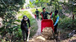 Satgas TMMD Ke-129 Bangun Jalan Lingkungan di Wibawamulya, Akses Warga Ditingkatkan