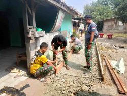 Dari Pelosok Wibawamulya, Satgas TMMD Ke-129 Hari Ke 5 Warga Bergotong Royong Bangun Jalan Harapan