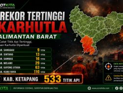 7 Rekor Tertinggi Karhutla di Kalimantan Barat, Ketapang Jadi Sorotan