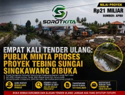 Bukan Sekadar Siapa Pemenangnya, Tapi Bagaimana Prosesnya: Tender Proyek Tebing Sungai Singkawang Disorot