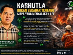 Karhutla Bukan Sekadar Tentang Siapa Yang Menyalakan Api