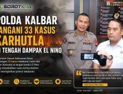 Polda Kalbar Tangani 33 Kasus Karhutla di Tengah Dampak El Nino
