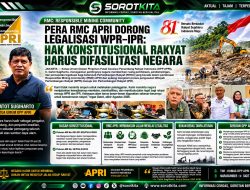 PERA RMC APRI Dorong Legalisasi Wpr–IPR: Hak Konstitusional Rakyat Harus Difasilitasi Negara