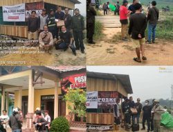 Peduli Karhutla, Gabungan Media Datangi Posko dan Salurkan Bantuan untuk MPA Sungai Rasau