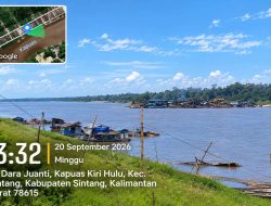 Mesin Besar Diduga Jadi Penopang Aktivitas PETI di Kapuas Sintang, Siapa Pemiliknya?