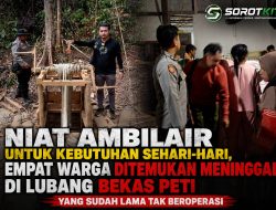 Niat Ambil Air untuk Kebutuhan Sehari-hari, Empat Warga Ditemukan Meninggal di Lubang Bekas PETI Yang Sudah Lama Tak Beroperasi