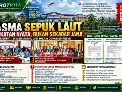 Plasma Sepuk Laut: Dokumen Sudah Ditandatangani, Jangan Biarkan Hak Rakyat Dihapus Oleh Perubahan Kesepakatan