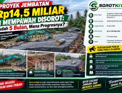 Proyek Jembatan Rp14,5 Miliar Di Mempawah Disorot: Sudah 5 Bulan, Mana Progresnya?