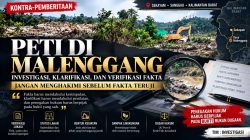 PETI Malenggang Jadi Polemik, Warga Dorong Penegakan Hukum Berbasis Bukti dan Fakta