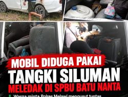 Viral Mobil Diduga Milik Meldi Tengkajau Pakai Tangki Siluman Meledak Di Spbu Batu Nanta, Warga Desak Polres Melawi Usut Tuntas