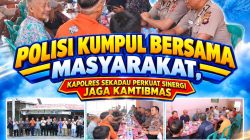 Polisi Kumpul Bersama Masyarakat, Kapolres Sekadau AKBP Andhika Perkuat Sinergi Jaga Kamtibmas